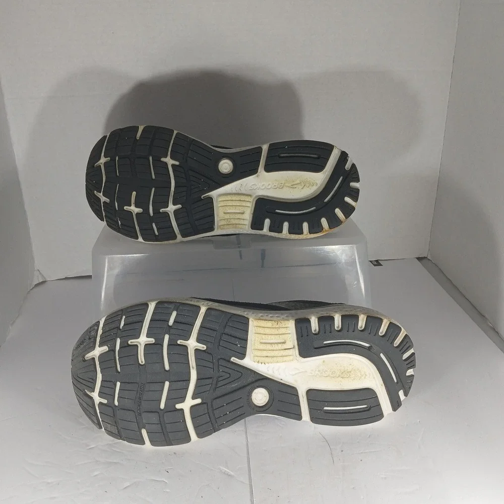 Brooks Ghost 15 Running Shoes 10 Wide Black Neutral DNA LOFT v2 Road‎ Trainers